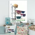 thumbnail image 2 of Designart ' Colorful Russian Rugs On Drying Line ' Global Canvas Wall Art Print, 2 of 4