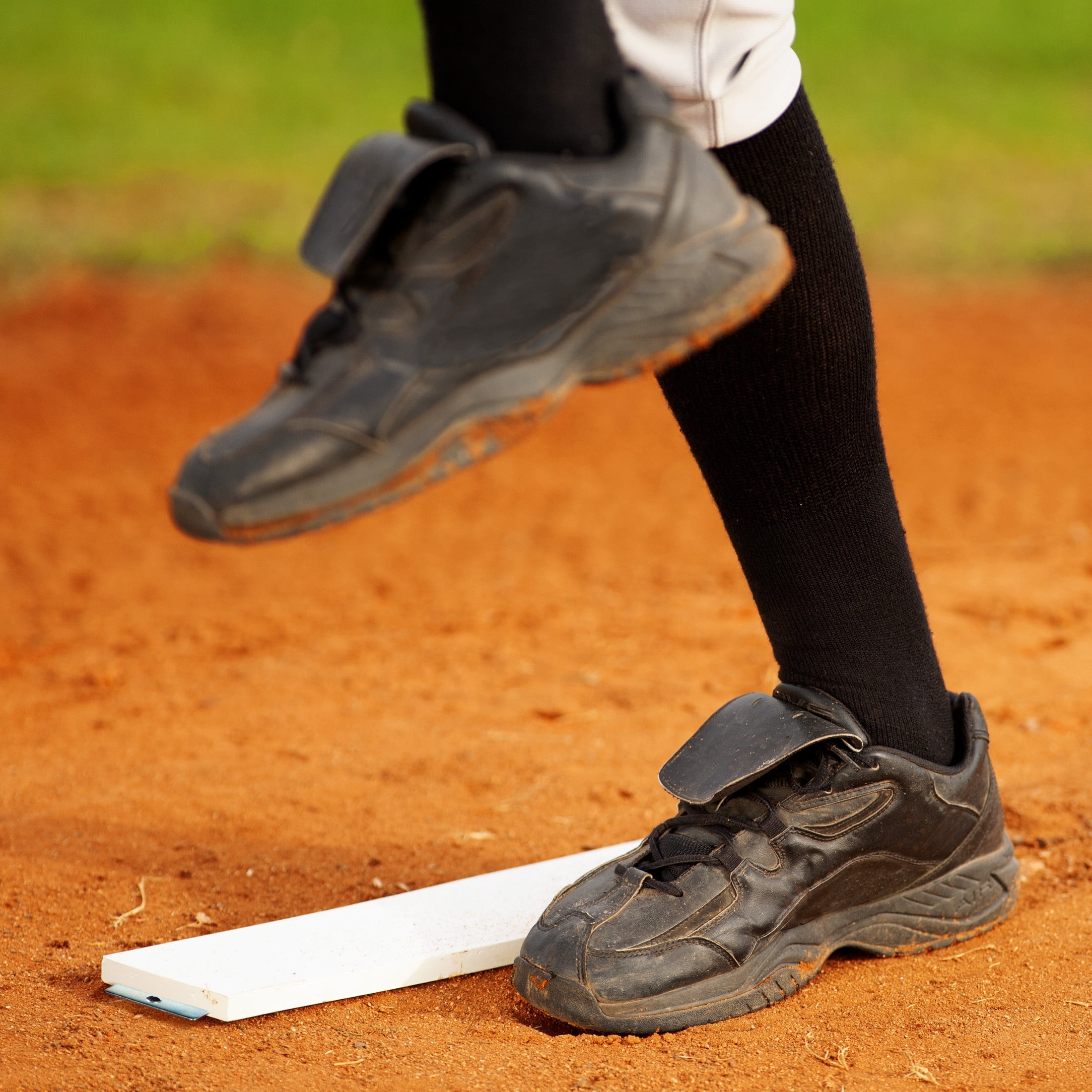 Franklin Sports Baseball Pitching Rubber with Stake, 24 in