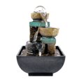 thumbnail image 1 of Tabletop Water Fountain Meditation With Lights Office Living, 1 of 7