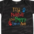 thumbnail image 4 of Inktastic Nana and Poppy Love Me Boys or Girls Baby Bodysuit, 4 of 5