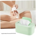 thumbnail image 2 of Wet Wipes Warmer,Baby Wet Wipes Warmer USB Wipe Dispenser Portable Diaper Wipes Heater Box for Home Car Travel Green, 2 of 5