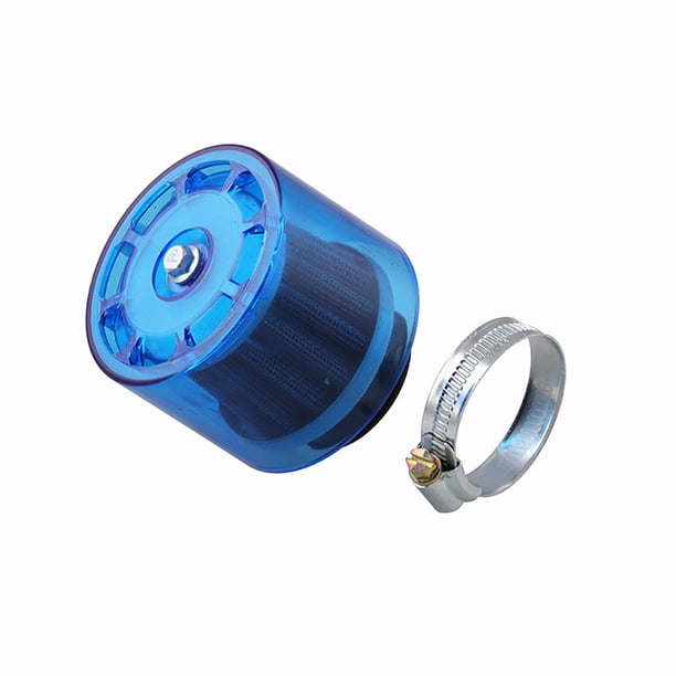 Limpiador De Filtro De Aire Universal Azul Para Motocicleta De 35Mm, 50Cc, 110Cc, 125Cc, Atv, Pit, Dirt Bike, A Prueba De Salpicaduras Moyic VI004946-00