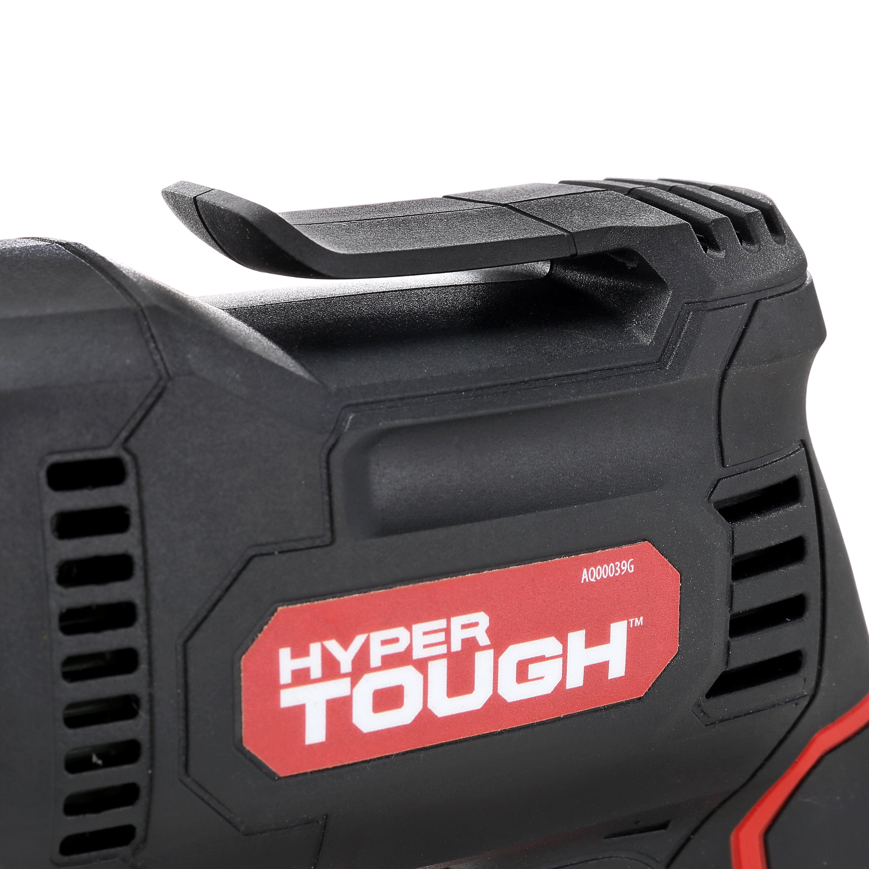 Hyper Tough 5 Amp Corded Drill, 3/8 inch Keyless Chuck, Variable Speed, Lock-on Feature & Belt Clip