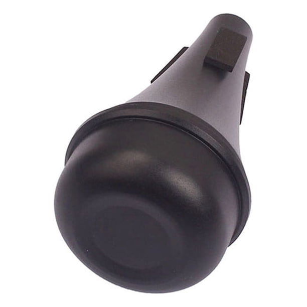 Advancent Silenciador de saxofón, tamaño compacto, tapón de goma, accesorio de práctica, pieza reemplazada de silencio de trompeta, sin Accesorios para instrumentos musicales Negro