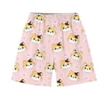 thumbnail image 4 of Piuwrlz Kids Short Sets Girls Outfit Set Suummer T-Shirt and Shorts Set Pink Size 3 Years, 4 of 8