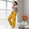 thumbnail image 5 of Pofeuu Yellow tortilla Print Women's Fashion Pajama Pants with Pockets Comfy Drawstring Sleep Lounge Bottoms-XX-Large, 5 of 6