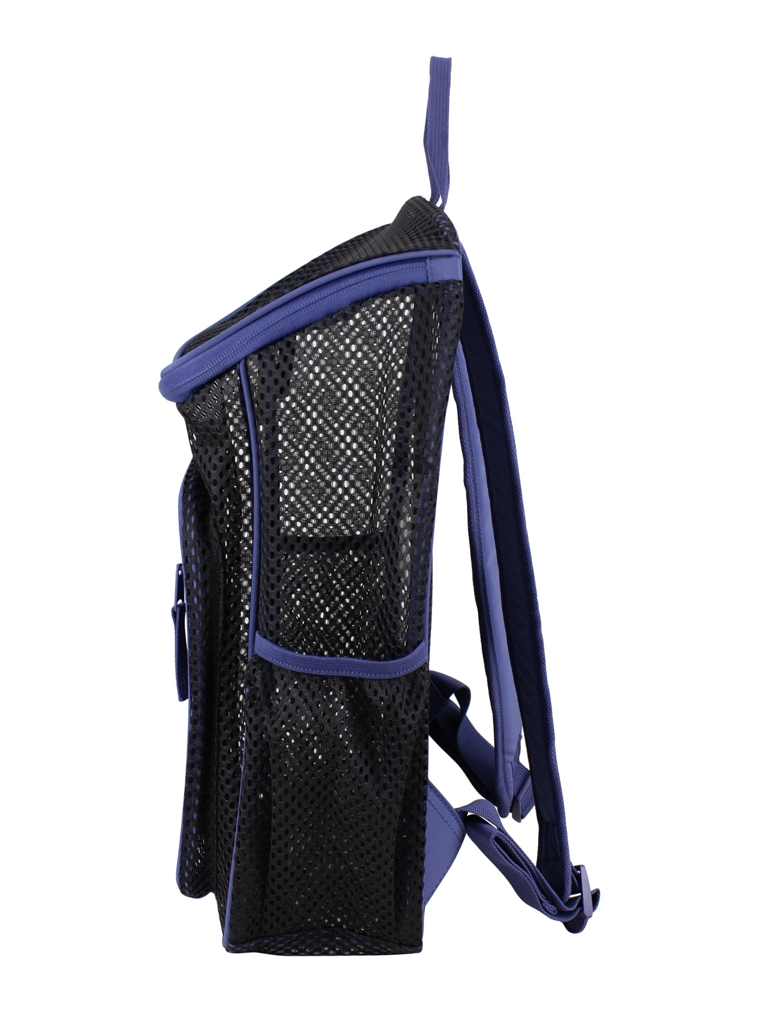 Eastsport Myth Pro Top Loader Mesh Backpack, Black/Skipper Blue