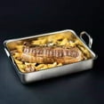 thumbnail image 3 of Matfer Bourgeat Stainless Steel Roast Pan, 17"x13 3/4", 3 of 4