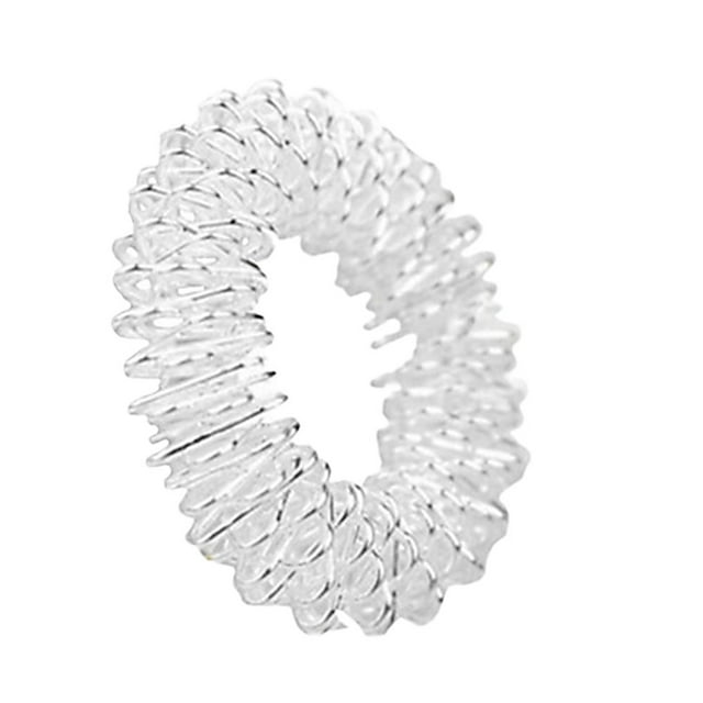 10Pcs Finger Massage Ring Safe Relaxing Metal Stretch Relieve Pain Relaxation Massager for Daily Life