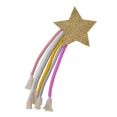 thumbnail image 4 of 2 Tapiz de arcoíris de macramé tejido a mano, estrella de la suerte nórdica, decoración colgante de pared, 4 of 5