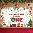 thumbnail image 6 of Festive Santa Banner Christmas Train Decoration Holiday Prop for Kids Party Celebration Winter Theme, 6 of 9