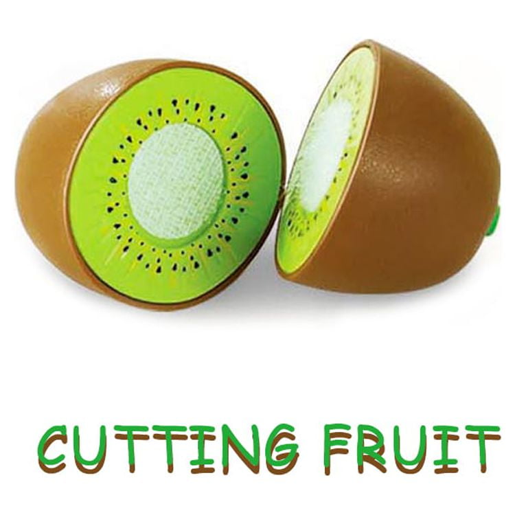 Plastic Round Shaped Cutting Board For Kitchen Fruits & Vegetable Green  Color