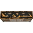 thumbnail image 6 of Oriental Furniture Black Lacquer Dresser - Landscape, 6 of 7