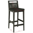 thumbnail image 7 of SAFAVIEH Darin Bar Stool Black / Black, 7 of 7