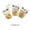 B#02, variant on Simulated Pizza and Croissant Squishy Squishy for Adults Brown and Yellow Sensory Gadget Soft Tactile Office Desk Accessory Slow Rising Tool 1 Pack