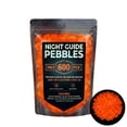 thumbnail image 2 of 600PCS Colorful Glow-in-the-Dark Garden Stones Night Guide Luminous Pebbles Rainbow Glow in the Dark Stepping Rocks Outdoor Landscaping Decor Glowing Stones Fish Tank Aquarium Decorations, 2 of 11