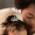 thumbnail image 2 of 2pcs Small Rhinestone Tiaras Hair Comb Kids Dress Up Headdress Girls Hair Accessory, 2 of 9