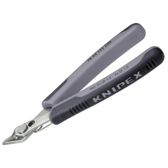 Knipex - ESD Electronic Super Knips® Flat 125mm