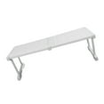thumbnail image 1 of Expandable Cabinet Shelf Organizer, Kitchen Counter Shelf Rack Sink Shelf Riser Countertop Storage, 24cm Width 22cm Height, White, 1 of 8