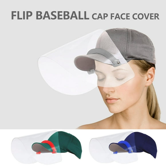 2PC Flip Baseball Cap -fog -Oil Eye Clear Transparent Snowboarding Boots Men