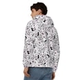 thumbnail image 4 of Honeii Cowboy Print Hoodies for Men, Pullover & Full Zip, Breathable Zip up Hoodie, Sweatshirt-Medium, 4 of 5