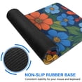 thumbnail image 6 of Long Mouse Pads for Desk,Pioneer Flower Floral Print Pattern Desk Mats on Top Of Desks, Desk Mouse Pad Extra Large with 3mm Non-Slip Base and Stitched Edge for Gaming,Office,Work,Home 31.5"x11.8", 6 of 6