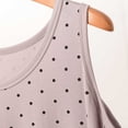 thumbnail image 6 of jjayotai Plus Size Tank Tops for Women Polka Dots Sleeveless Tops Crew Neck Shirts Summer Casual Basic Going out Tanks, 6 of 6