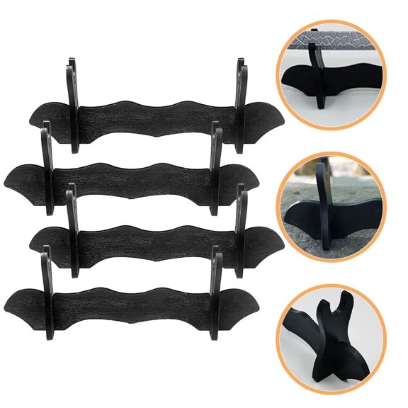 DRAFIDEEP 4Pcs Stable Sword Holder for Game Room and Toy Display