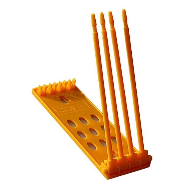 Soporte pata de almacenamiento de soporte/accesorios de plástico aves/ , AMARILLO Yinane Soporte de anillo de pata de paloma