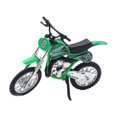 thumbnail image 4 of Escultura en Miniatura Coleccionables Modelo Decoraciones para El Hogar Se Puede Girar Diorama Diseño Juguetes Escenas Construcción Modelo de Motocicl Verde, 4 of 8