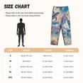 thumbnail image 3 of KLL Womens Dolphin Rainbow Horse Print Pajama Pants Soft Pajama Bottoms for Women Cozy Lounge Pants, 3 of 5