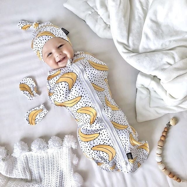 baby swaddle wrap with zipper