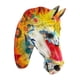 thumbnail image 1 of Escultura de cabeza de caballo, decoración del hogar, arte, adorno grande, regalo de resina, decoración moderna 3D, estatua de cabeza de Animal para, 1 of 8