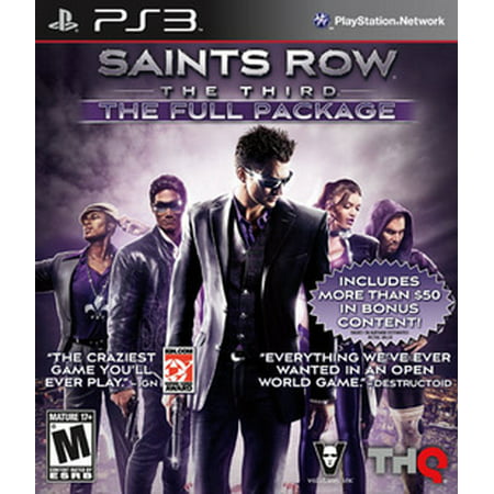 Saints Row 3: The Full Package, THQ INC., PlayStation 3,