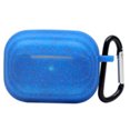 thumbnail image 2 of Gwong Electrónica Funda protectora para auriculares de patrón de rayas de glitter de silicona para iPhone Airpods Pro, 2 of 7