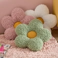 thumbnail image 5 of Bouclair coussin décoratif à fleurs blanches, 5 of 5