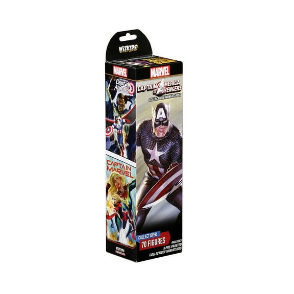 WizKids Marvel HeroClix Captain America and The Avengers Booster