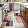 thumbnail image 6 of Kitchen Rugs Sets of 3 Non Slip Washable Kitchen Mats for Floor, Waterproof Kitchen Runner Rug, Floor Mat Carpet for Entryway, Laundry, Sink, Hallway, Bathroom, 6 of 12