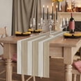 thumbnail image 2 of Table Runners 70 Inches Long Dress Scarves, Brown Ombre Wooden Farmhouse Coffee/Dining/Kitchen Table Decor, Holiday Table Runner, Farmhouse Retro Khaki Wood 13x70 Inch, 2 of 9