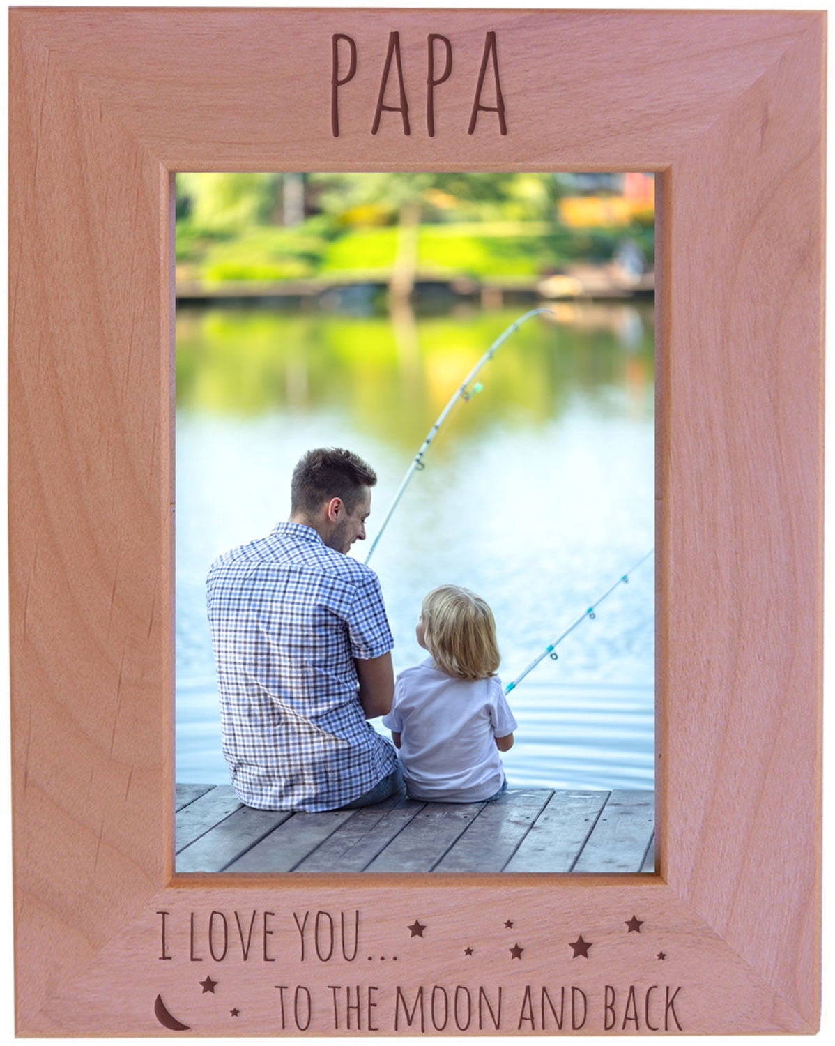 Customgiftsnow Papa I Love You Too The Moon And Back Wood Picture Frame Fits 5x7 Inch Picture Vertical Walmart Com Walmart Com Customgiftsnow Papa I Love You Too The Moon And Back Wood Picture Frame Fits 5x7 Inch Picture Vertical Walmart Com Walmart Com