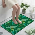thumbnail image 5 of SKYSONIC Doormat Cute Dinosaur on Green Lightweight Non Slip Indoor Outdoor Entryway Rugs Floor Mat for Bathroom Kitchen Entrance 36x24in, 5 of 6