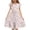 Multicolor, variant on Girls Easter Dress Pastel Multicolor Ruffle Sleeve Tiered A-Line Dress Spring Church Outfit for Kids 5-14 Years,Size 11 T
