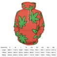 thumbnail image 2 of Hemp Leaves Oversized Hoodies for Women Pullover Womens Clothes with Pocket Mens Ultimate Pullover Hoodie Sweatshirt S-6XL, 2 of 8