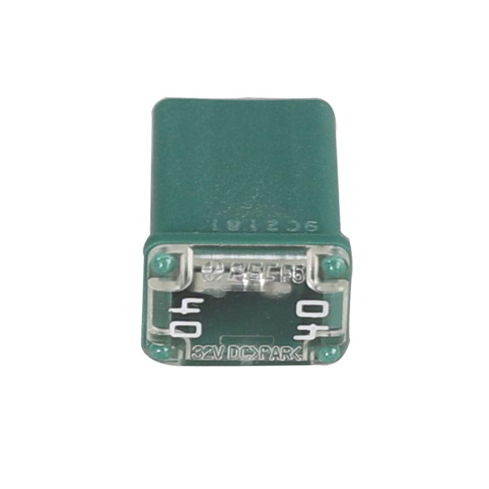 FiveEyes 30Pcs Mcase FMM Fuses Assortment 15 20 25 30 40 Amp Maxi Female Micro Cartridge Square Fuse