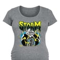 thumbnail image 3 of Marvel X-Men - Storm Metal - Maternity Scoop Neck Graphic T-Shirt, 3 of 5