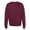 Maroon, variant on Independent Trading Co. Men's Midweight Crewneck Sweatshirt