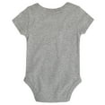thumbnail image 3 of Infant Fanatics Heather Gray Texas Rangers 2023 World Series Champions Locker Room Bodysuit, 3 of 3