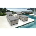 thumbnail image 2 of Coast Ensemble de 2 Meubles de Patio en Osier d'Extérieur avec Table d'Appoint, 2 of 2