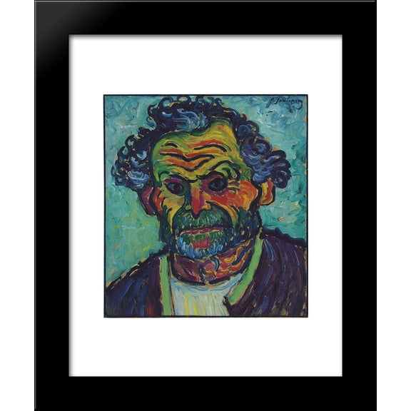 Bauer 20x24 Framed Art Print by Alexej von Jawlensky