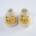 thumbnail image 2 of Michellecmm Kids Baby Winter Fleece Boots Newborn Sock Shoes with Cartoon Doll Warm Casual Walking Shoes for Toddler Infant, 2 of 2